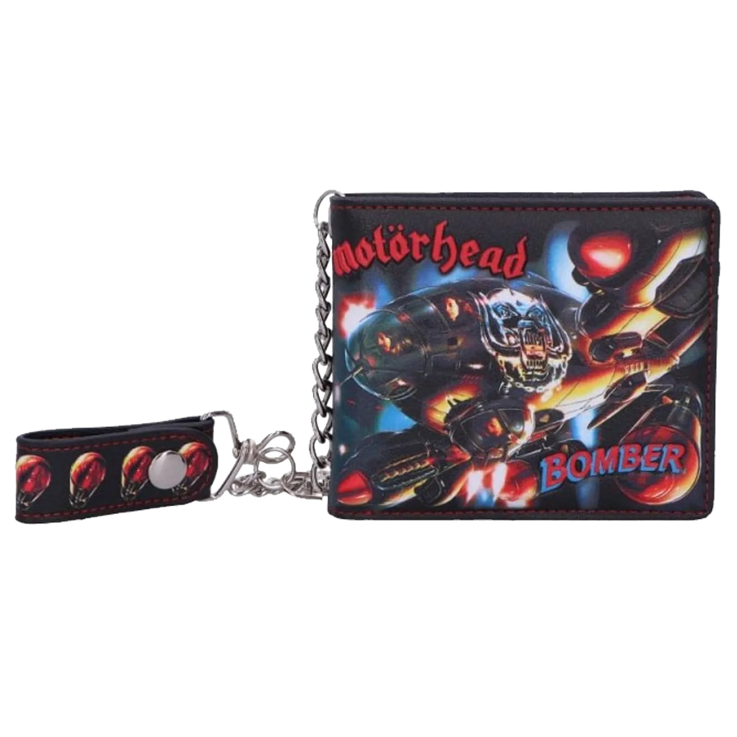 Portefeuille officiel Motorhead - Bomber (vue de face)