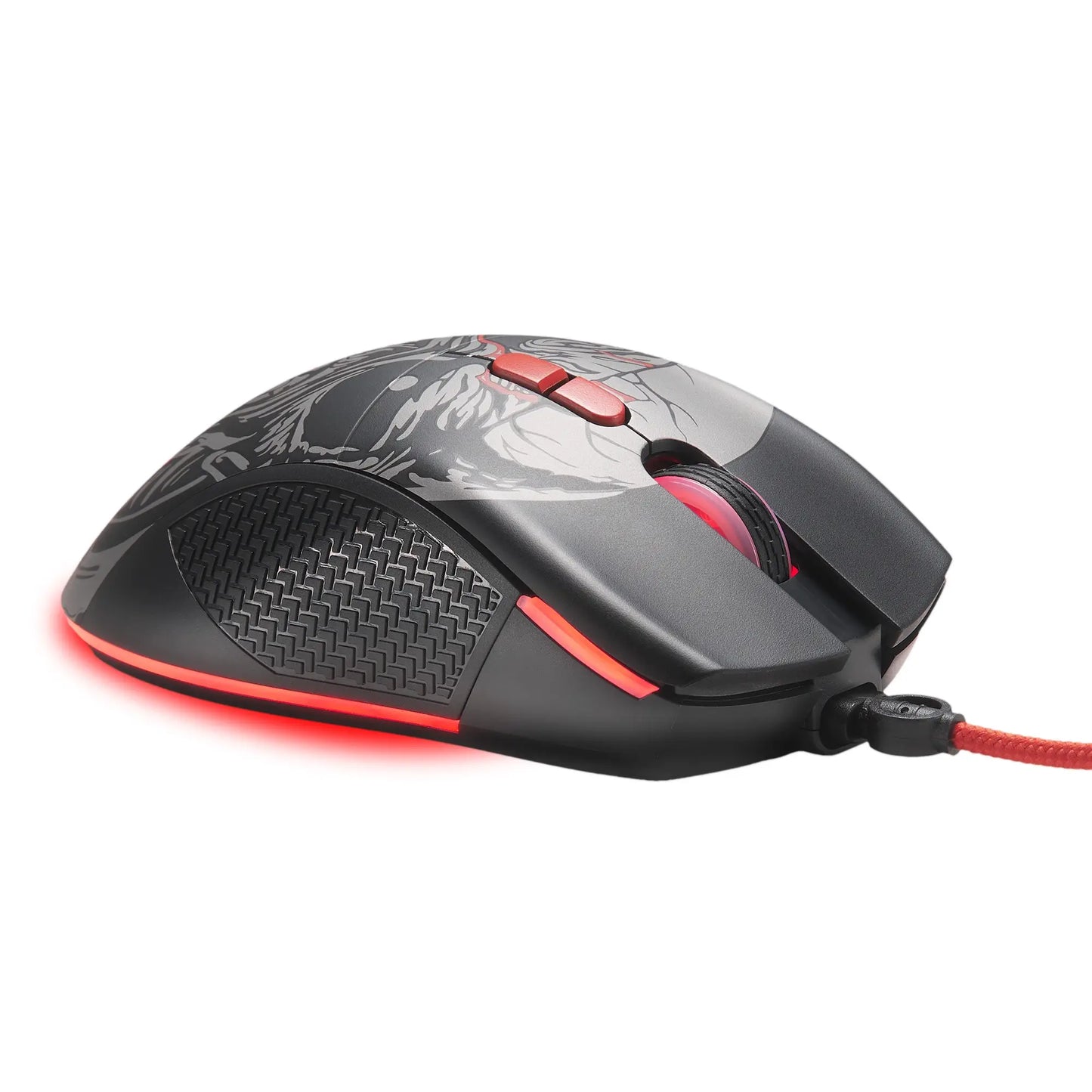 Souris Iron Maiden vue de profil droit