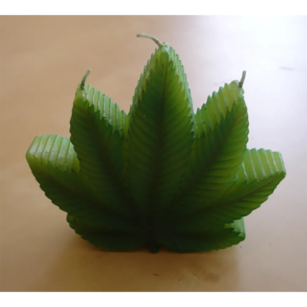 Bougie Cannabis verso