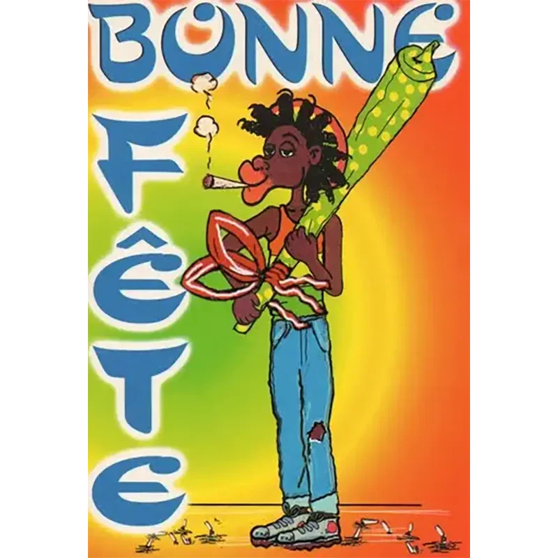 Carte postale Reggae - Jimmy bonne fête