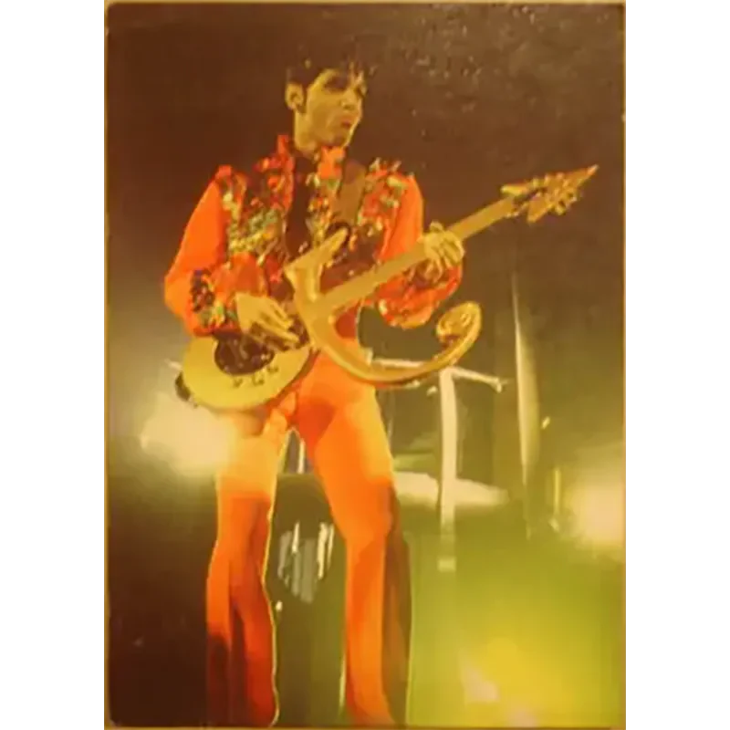 Carte postale Prince - Love Symbol guitar