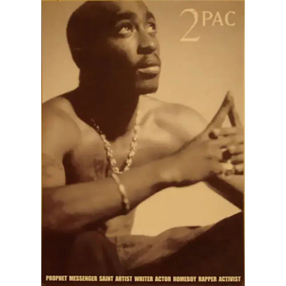 Postcard Tupac - Prière
