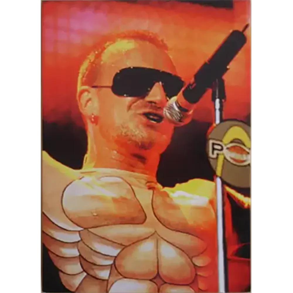 Postcard U2 - Bono PopMart Tour