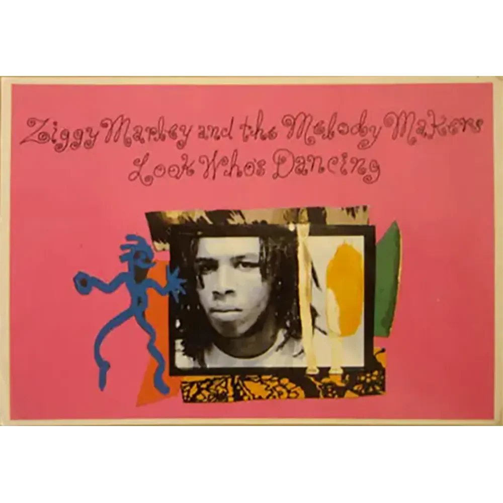 Postcard Ziggy Marley - Look who's dancing