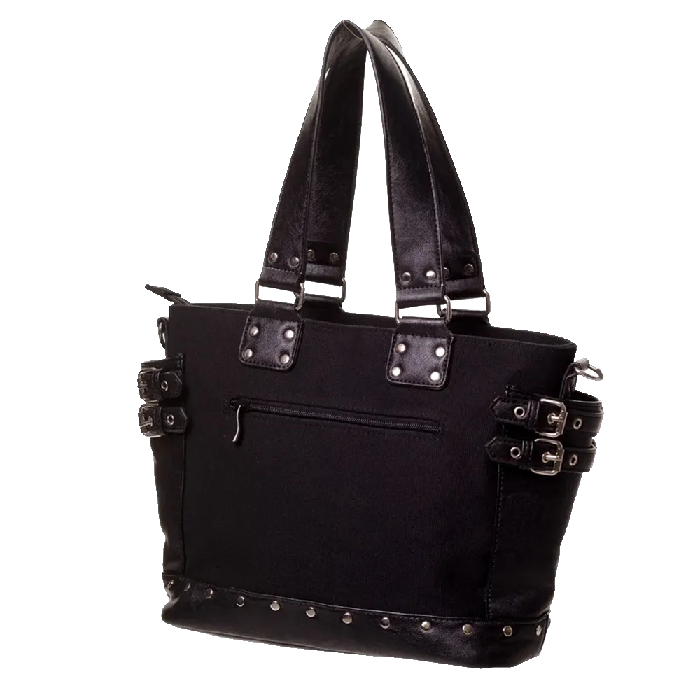 Sac Hellbound Banned Alternative – face arrière noire avec poche zippée