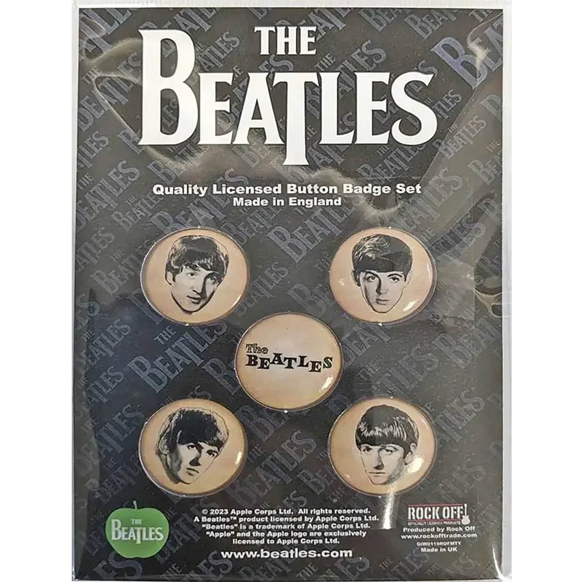 Badge Beatles (set of 5)