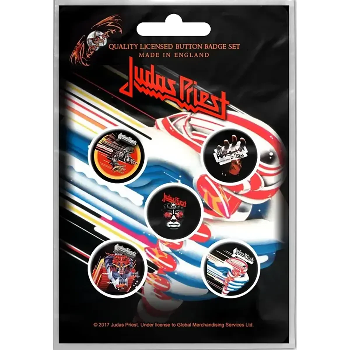 Badge Judas Priest (pack de 5)