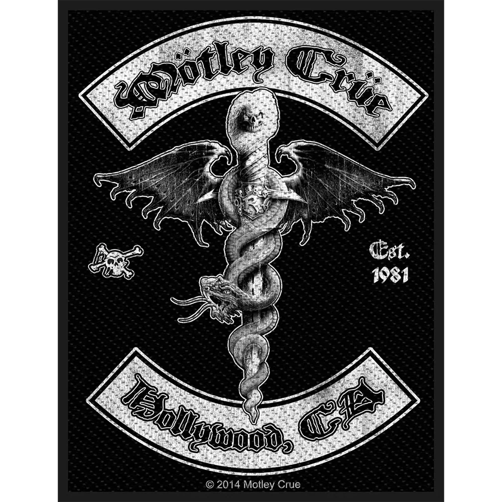 Ecusson Mötley Crüe - Dr Feelgood