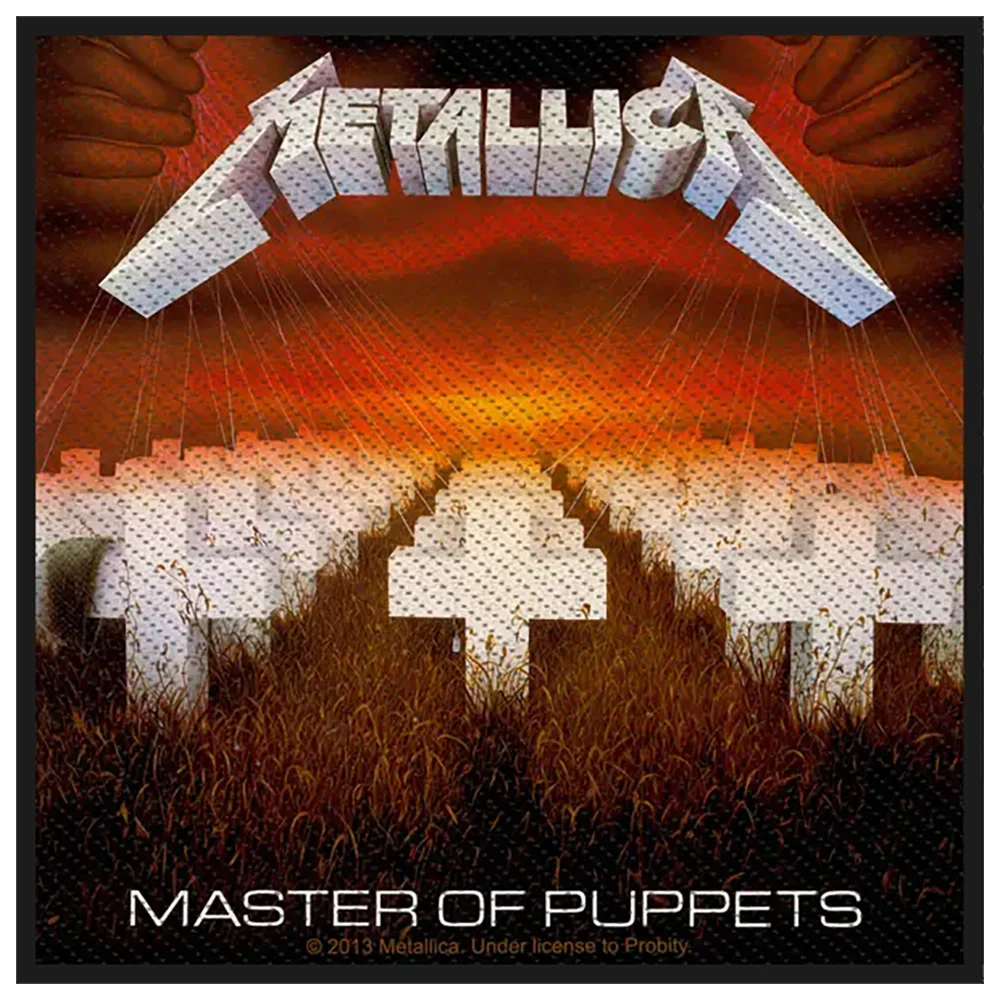 Sew-on patch Metallica - Master of Puppets