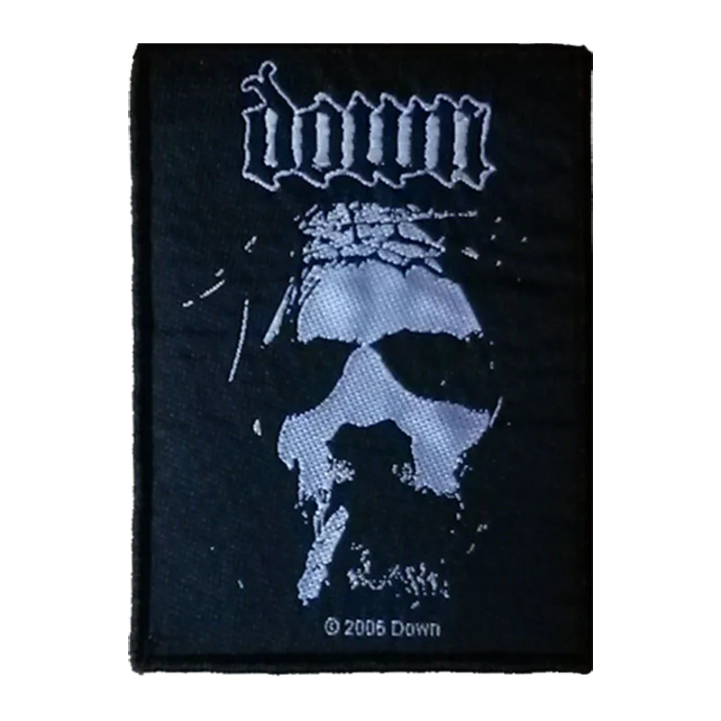 Sew-on patch Down