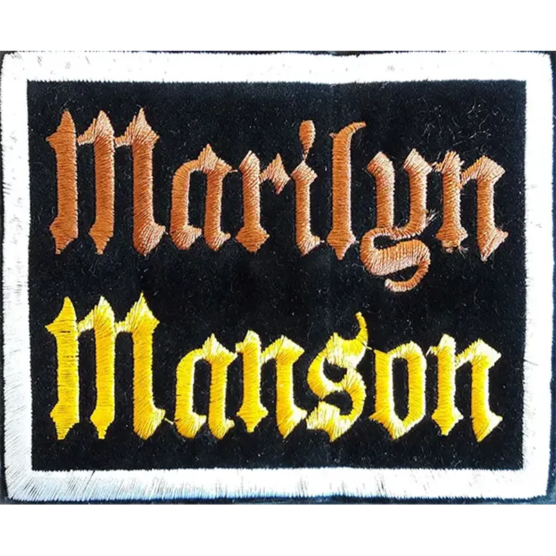 Sew-on patch Marilyn Manson
