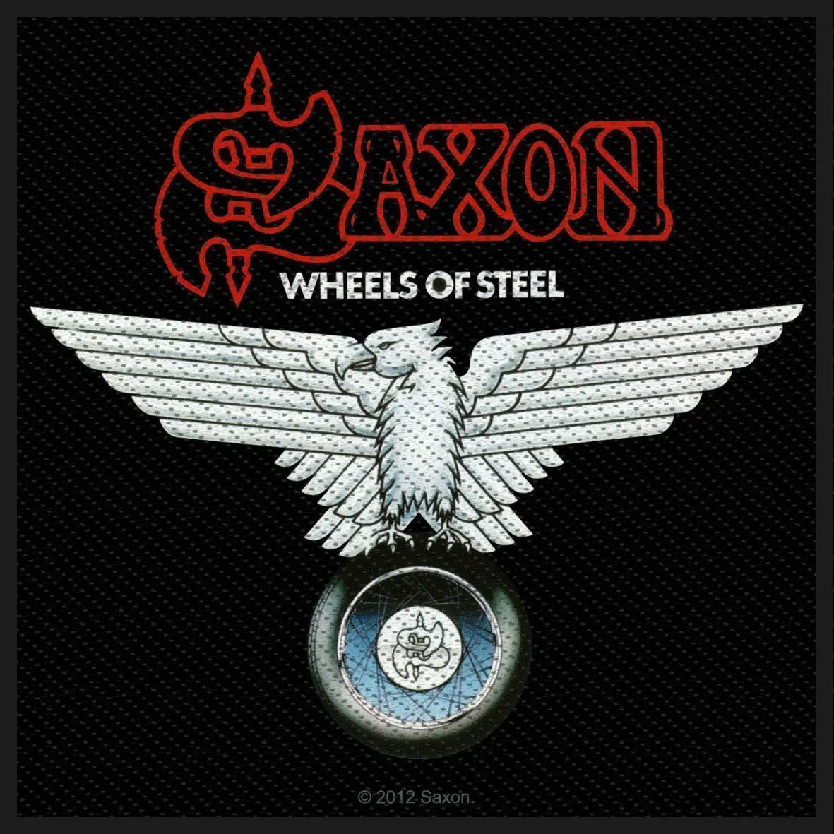Ecusson Saxon - Wheels of Steel