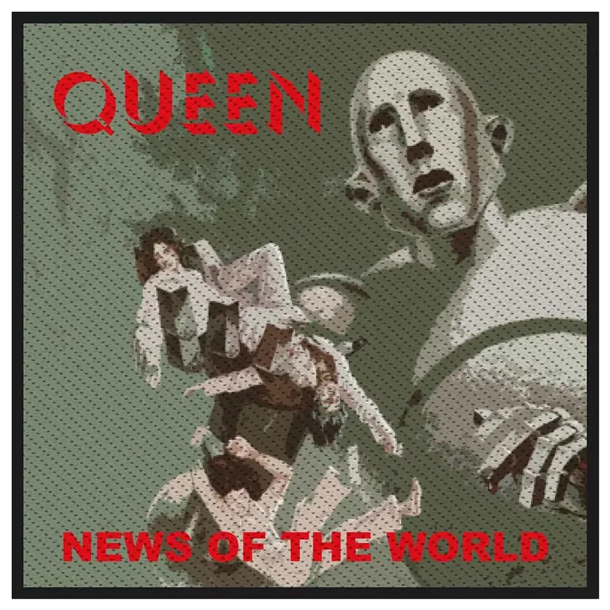 Sew-on patch Queen - News of the World