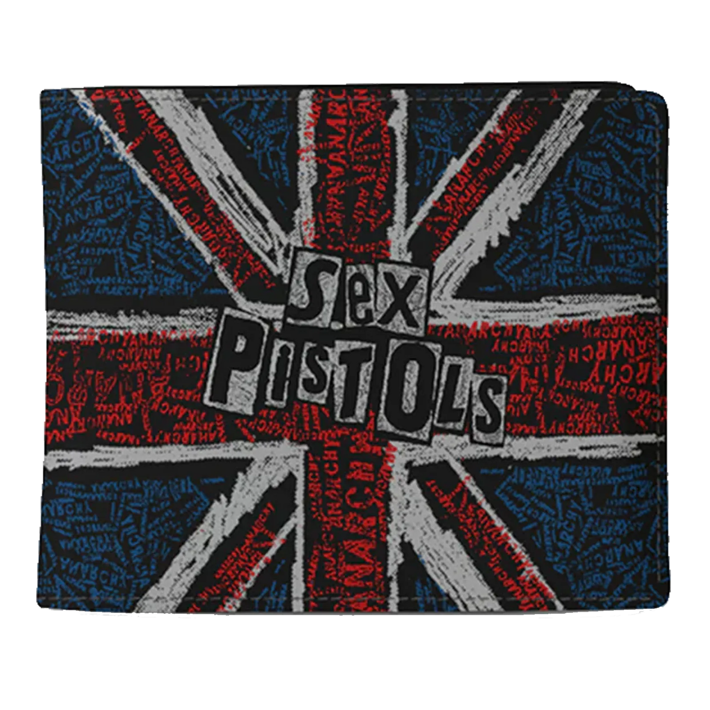 Portefeuille Sex Pistols Union Jack - logo punk rock britannique