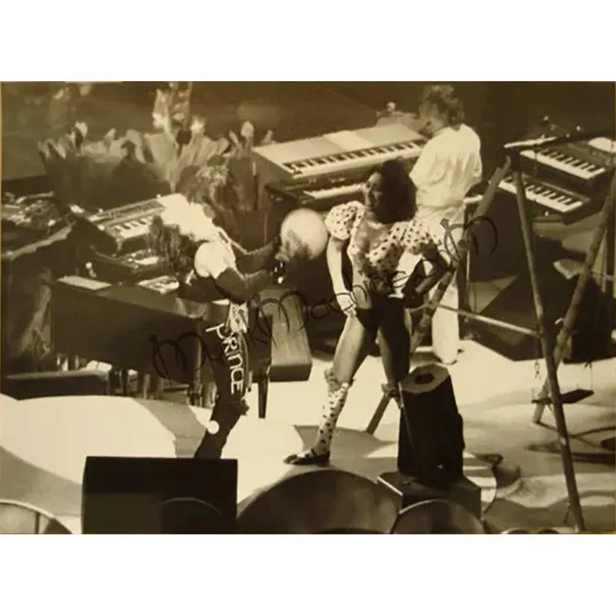 Photo Prince & Cat Glover - Lovesexy Tour (18x24cm)