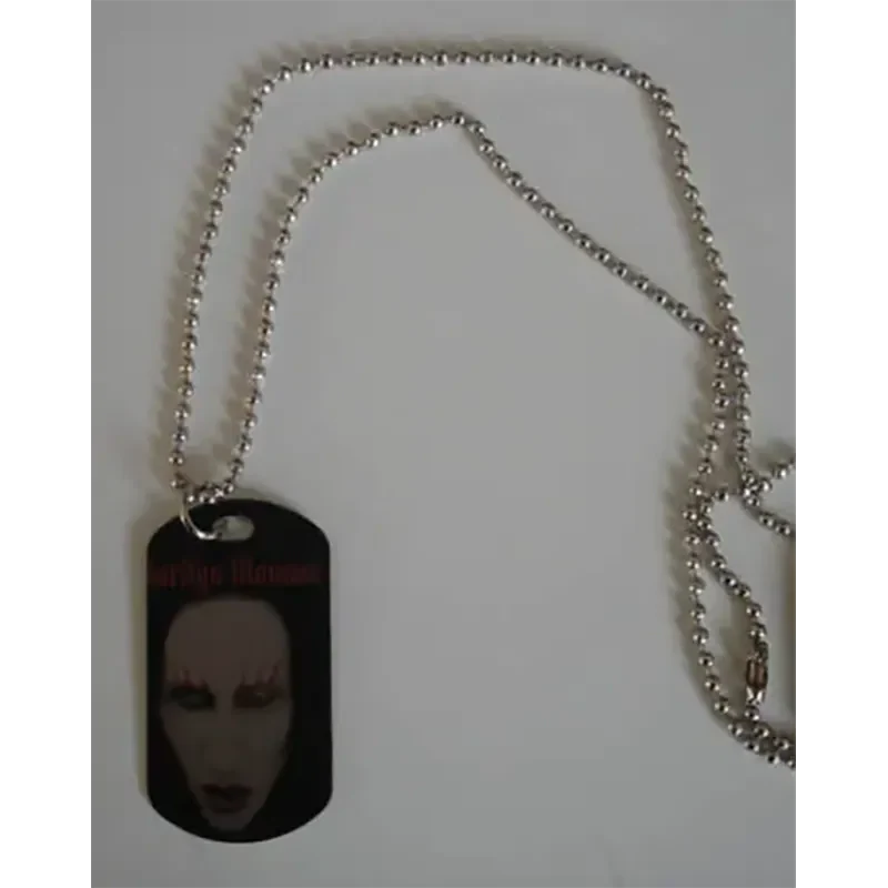 Plaque US Marilyn Manson (plan large)