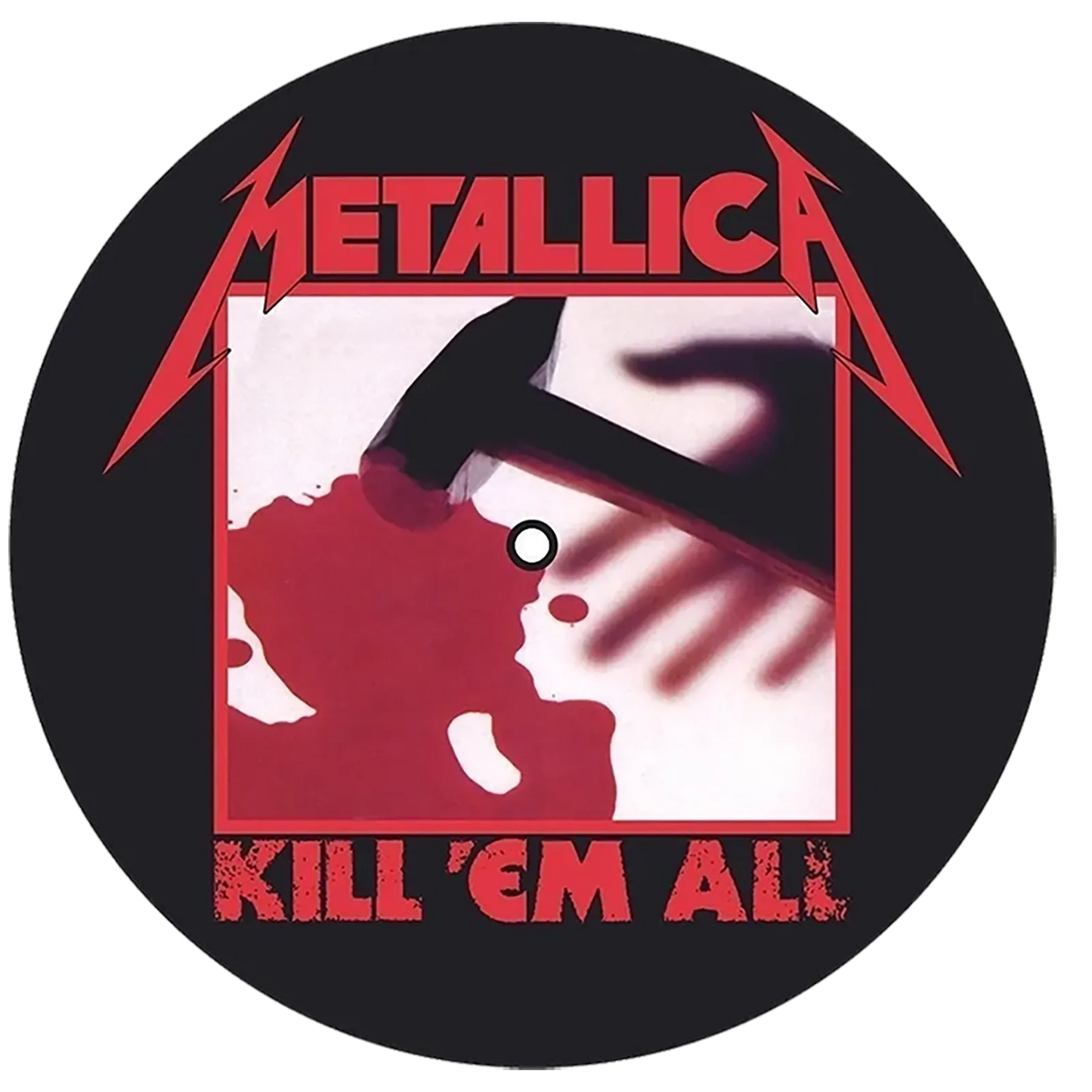 Feutrine vinyle Metallica 2 - Kill em All