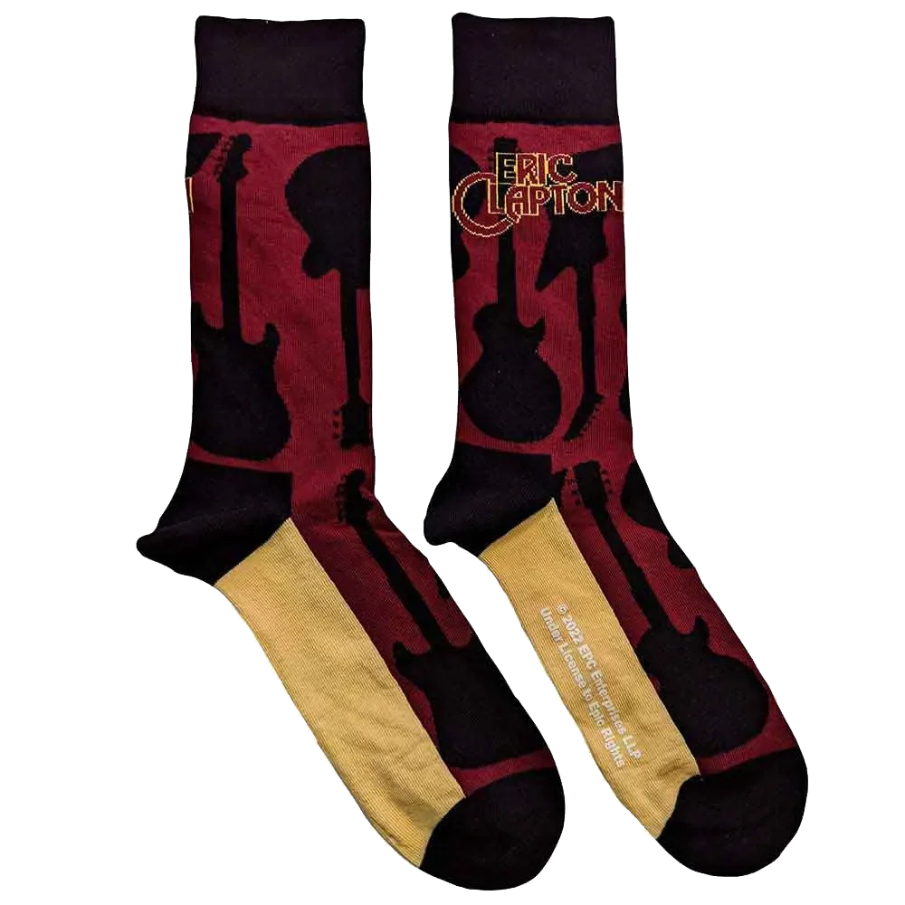 Chaussettes Eric Clapton - Guitare (à plat côté droit)