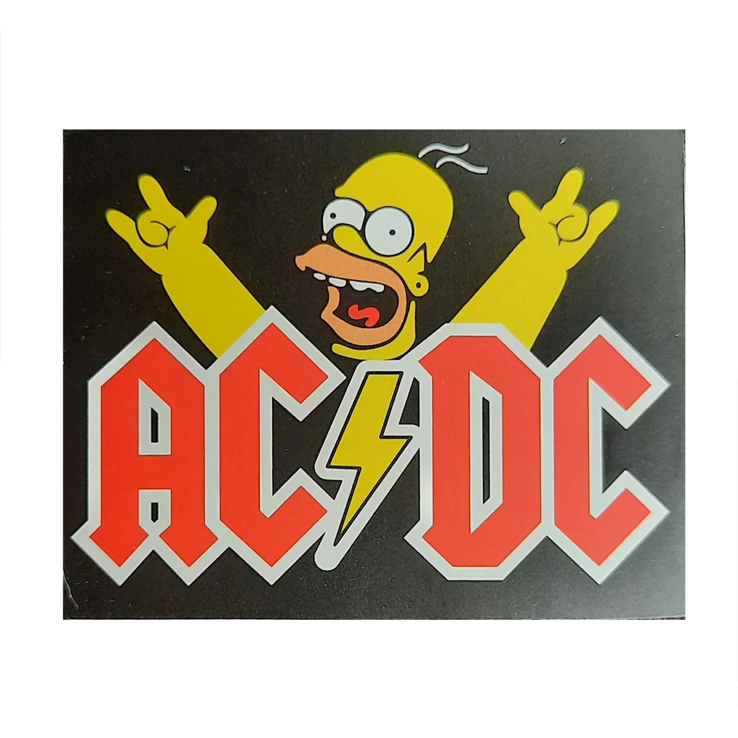 Sticker AC/DC - Homer