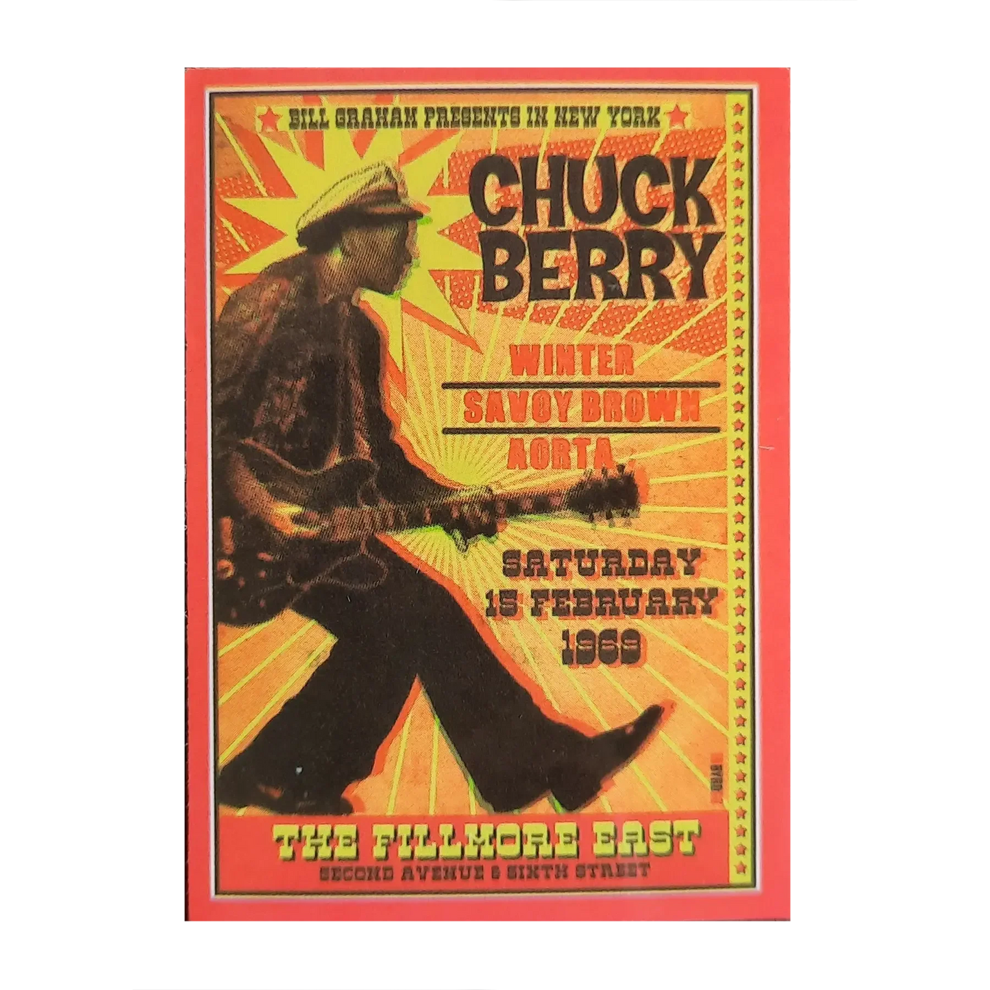 Sticker Chuck Berry