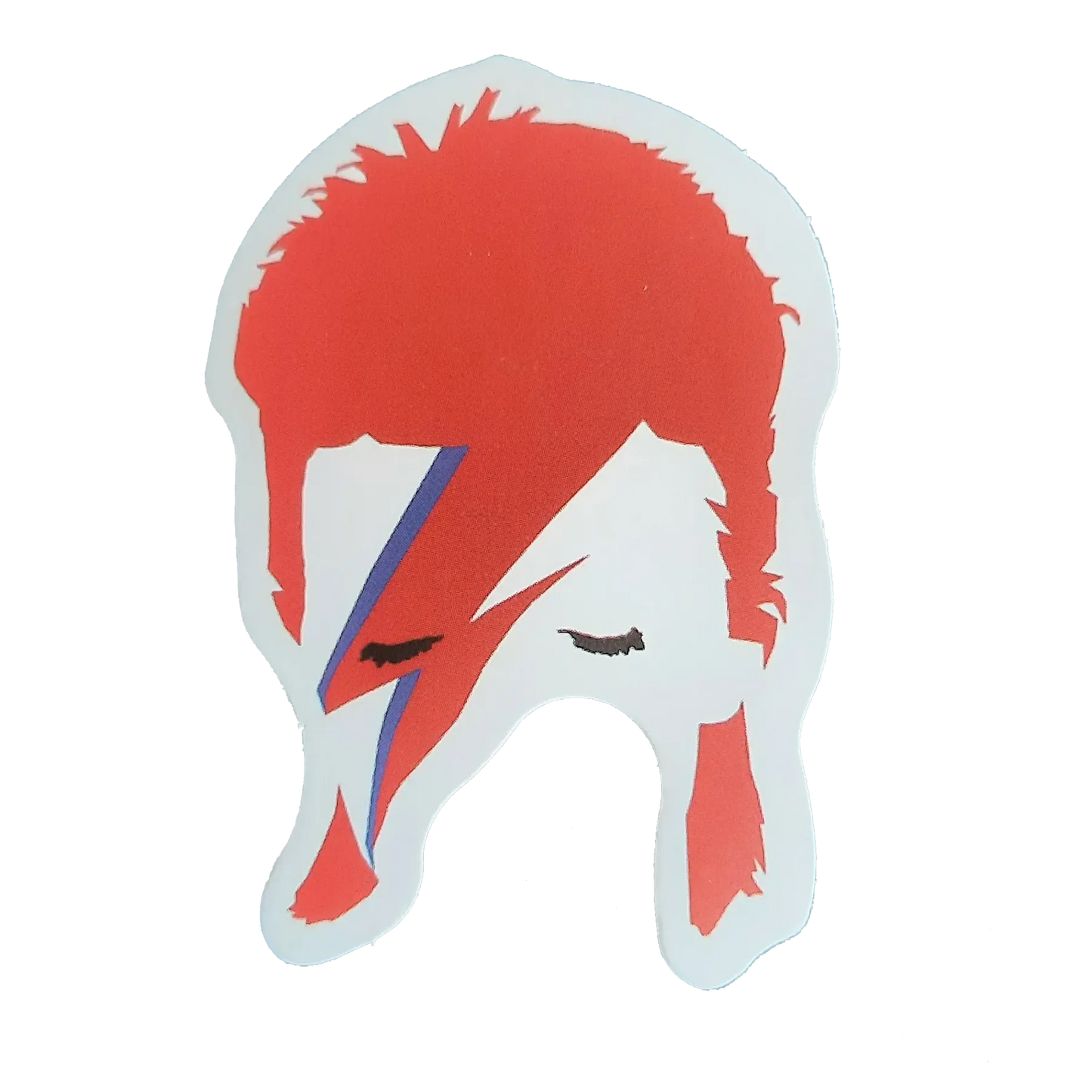 Sticker David Bowie - Aladdin Sane couleurs
