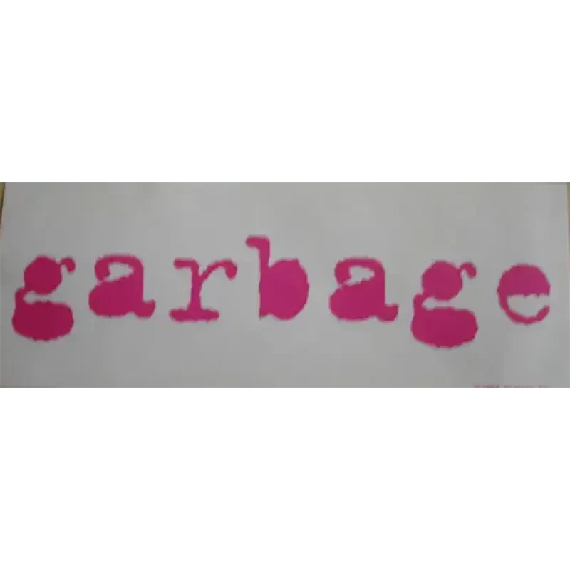 Autocollant Garbage