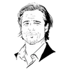 Brad Pitt - Cartes postales collector et calendriers vintage