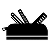 Rock pencil cases: the practical and stylish accessory