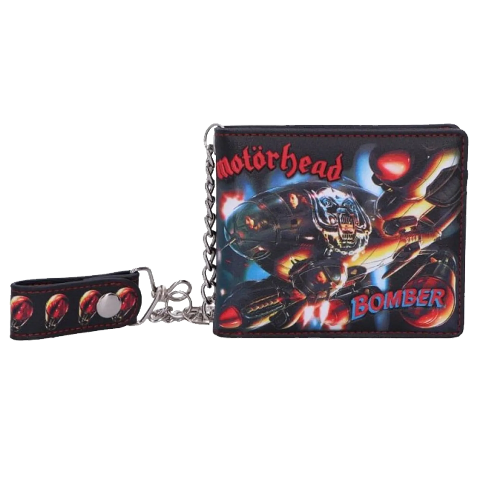 Portefeuille officiel Motorhead - Bomber (vue de face)