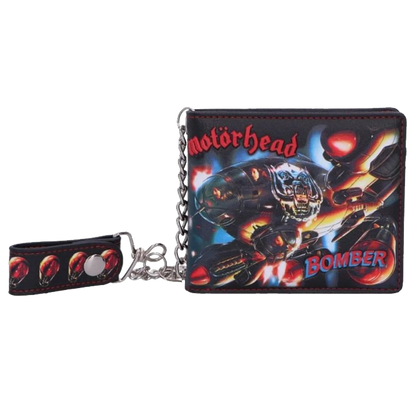 Portefeuille officiel Motorhead - Bomber (vue de face)