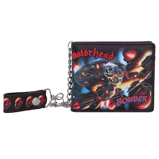 Portefeuille officiel Motorhead - Bomber (vue de face)