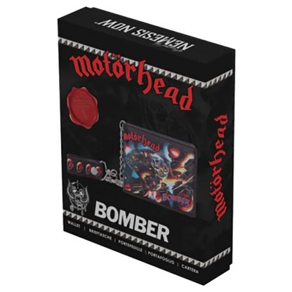 Portefeuille Motörhead Bomber dans sa jolie boite
