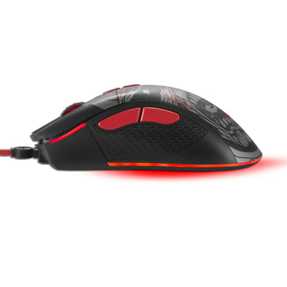 Souris Iron Maiden vue de profil gauche