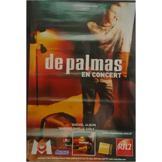 Affiche De Palmas - Marcher dans le sable