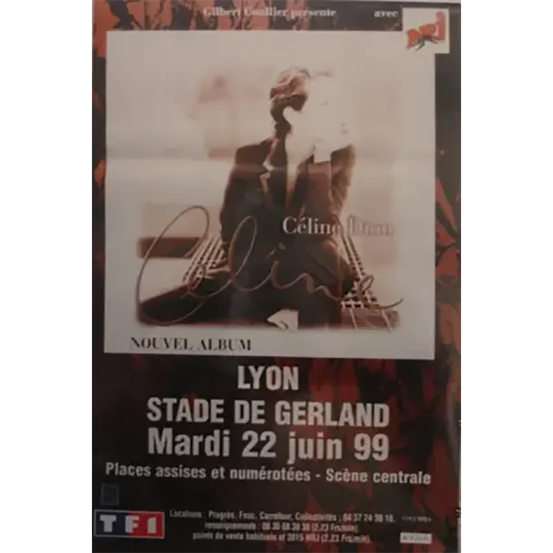 Affiche Céline Dion - S'il suffisait d'aimer