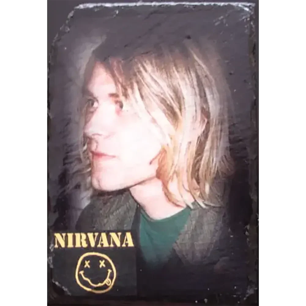 Decorative slate Nirvana - Kurt