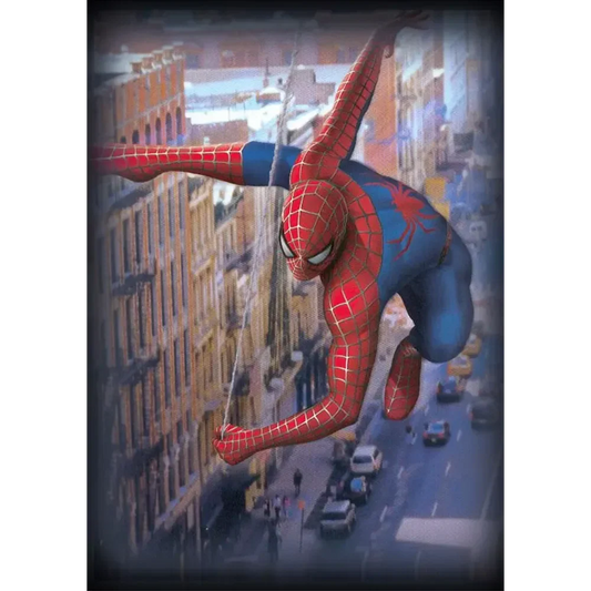 Decorative slate Spider-man