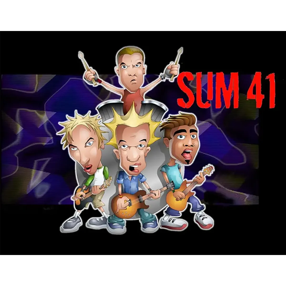 Ardoise décorative Sum 41