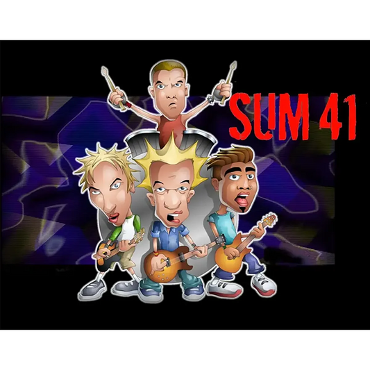 Decorative slate Sum 41