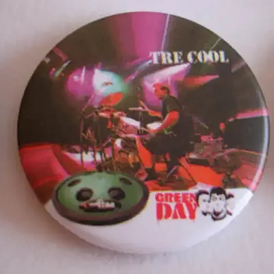 Badge Green Day - Tre Cool