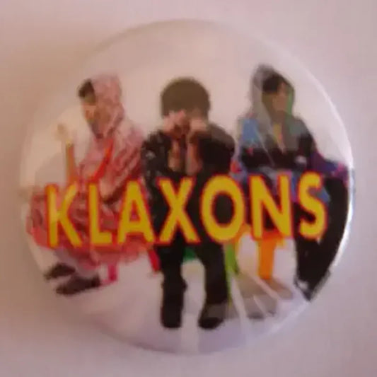 Badge Klaxons