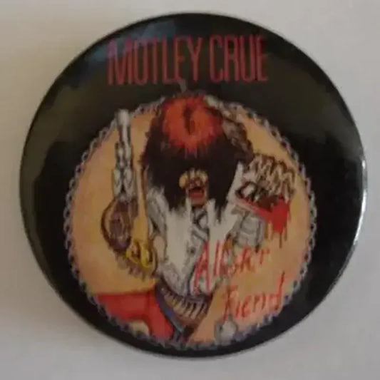 Badge Mötley Crüe - Allister Fiend
