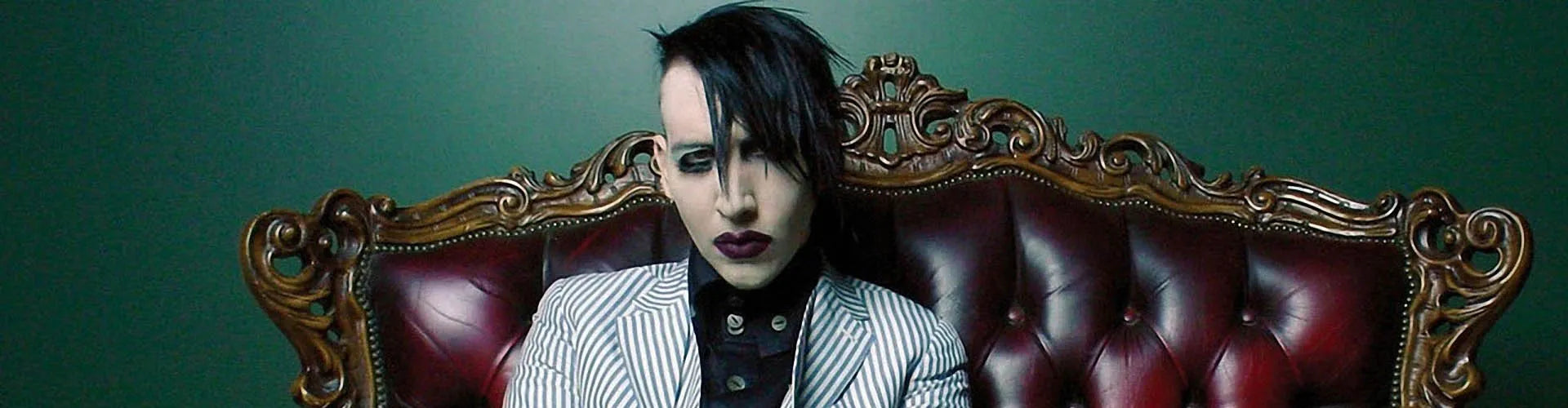 Marilyn Manson - Stickers, badges, drapeaux, patchs à coudre officiels