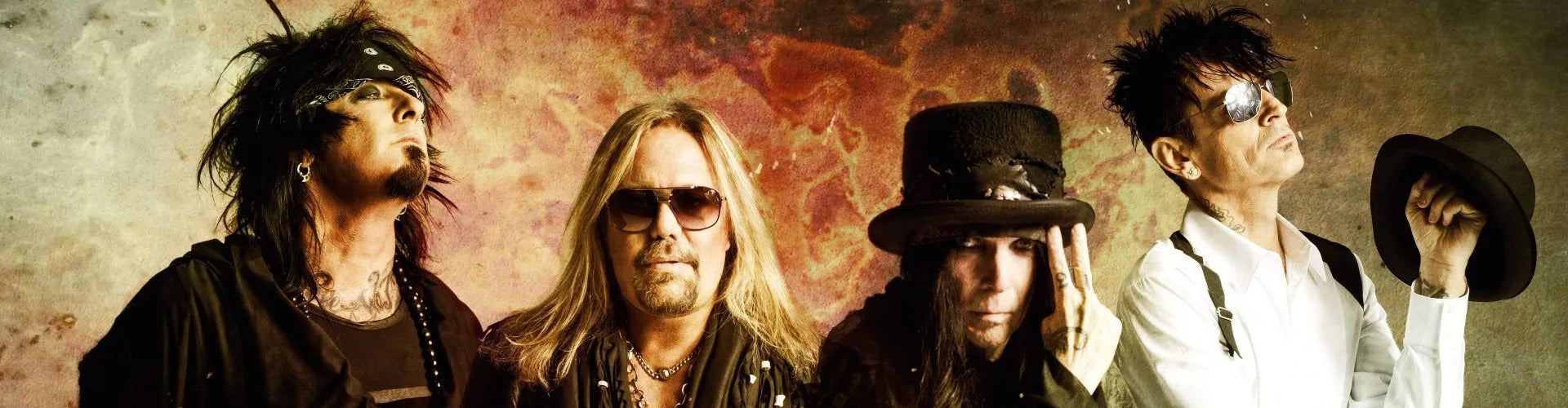 Mötley Crüe - Stickers, badges, pins & patchs à coudre officiels