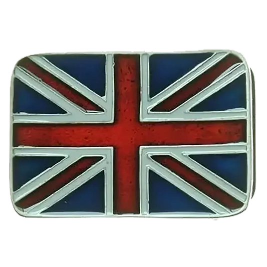 Belt buckle Union Jack