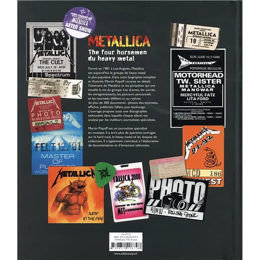 Metallica - The four horsemen du heavy metal (back)
