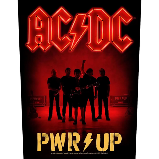 Sew-on patch AC/DC - PWR UP [Dossard]