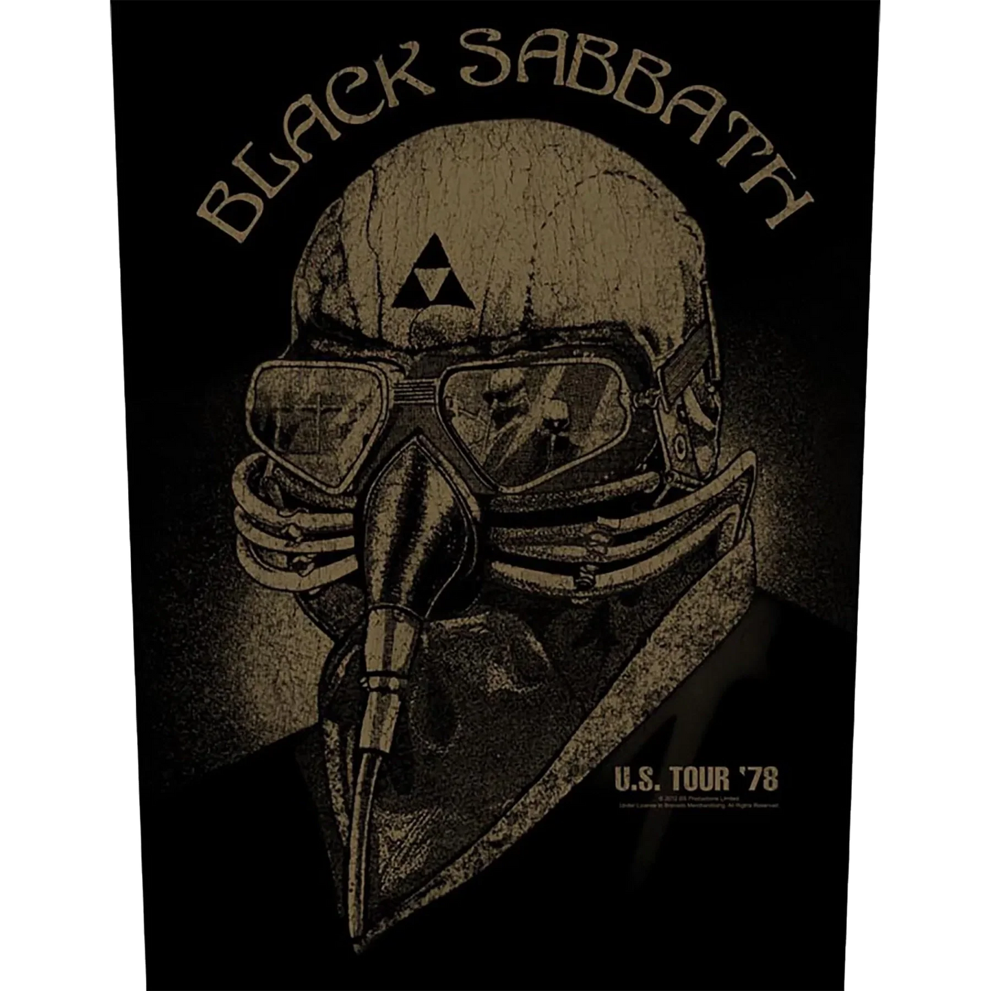 Sew-on patch Black Sabbath - US tour '78 [Dossard]