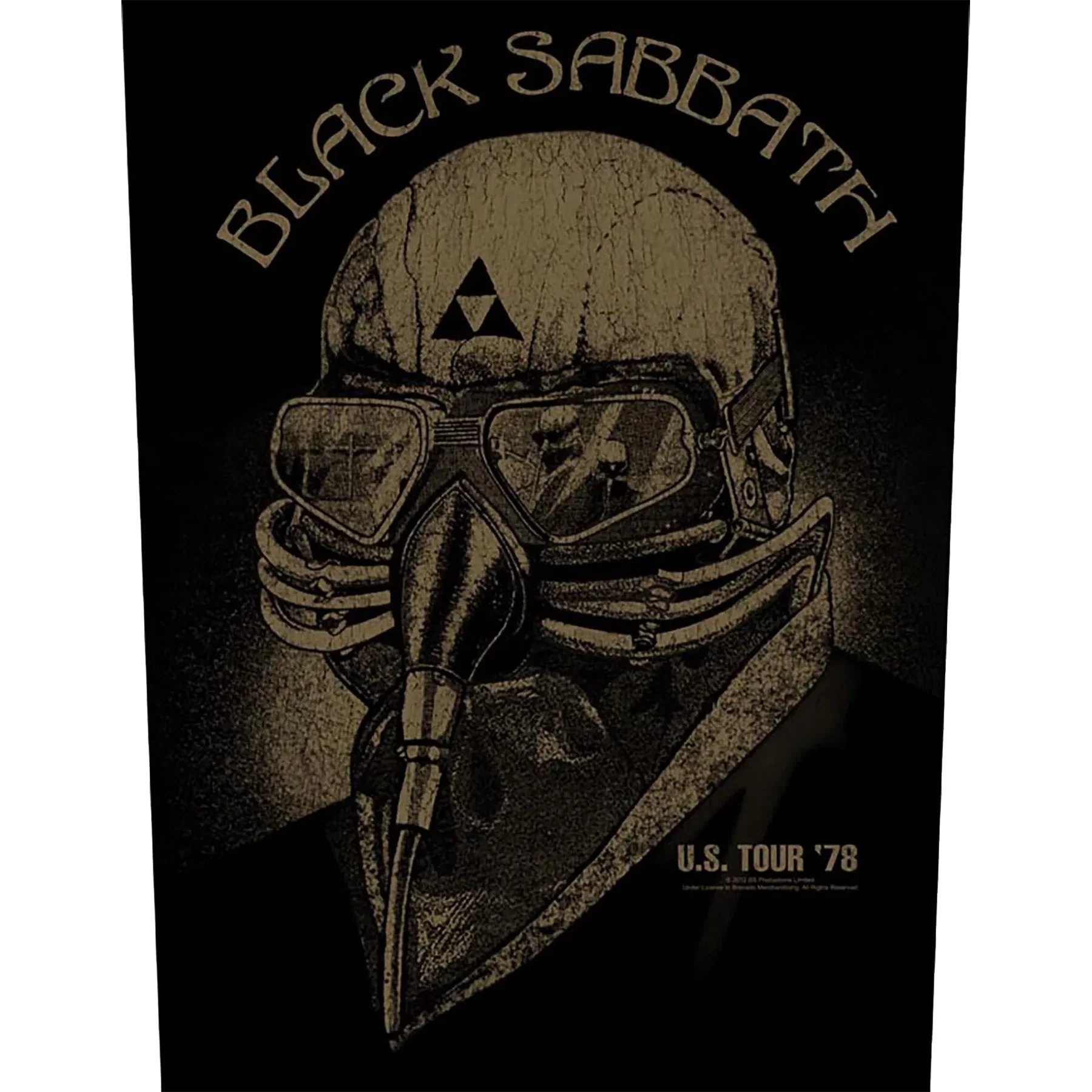 Sew-on patch Black Sabbath - US tour '78 [Dossard]