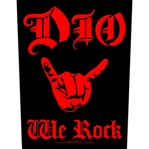 Patch Dio - We Rock [Backpatch]